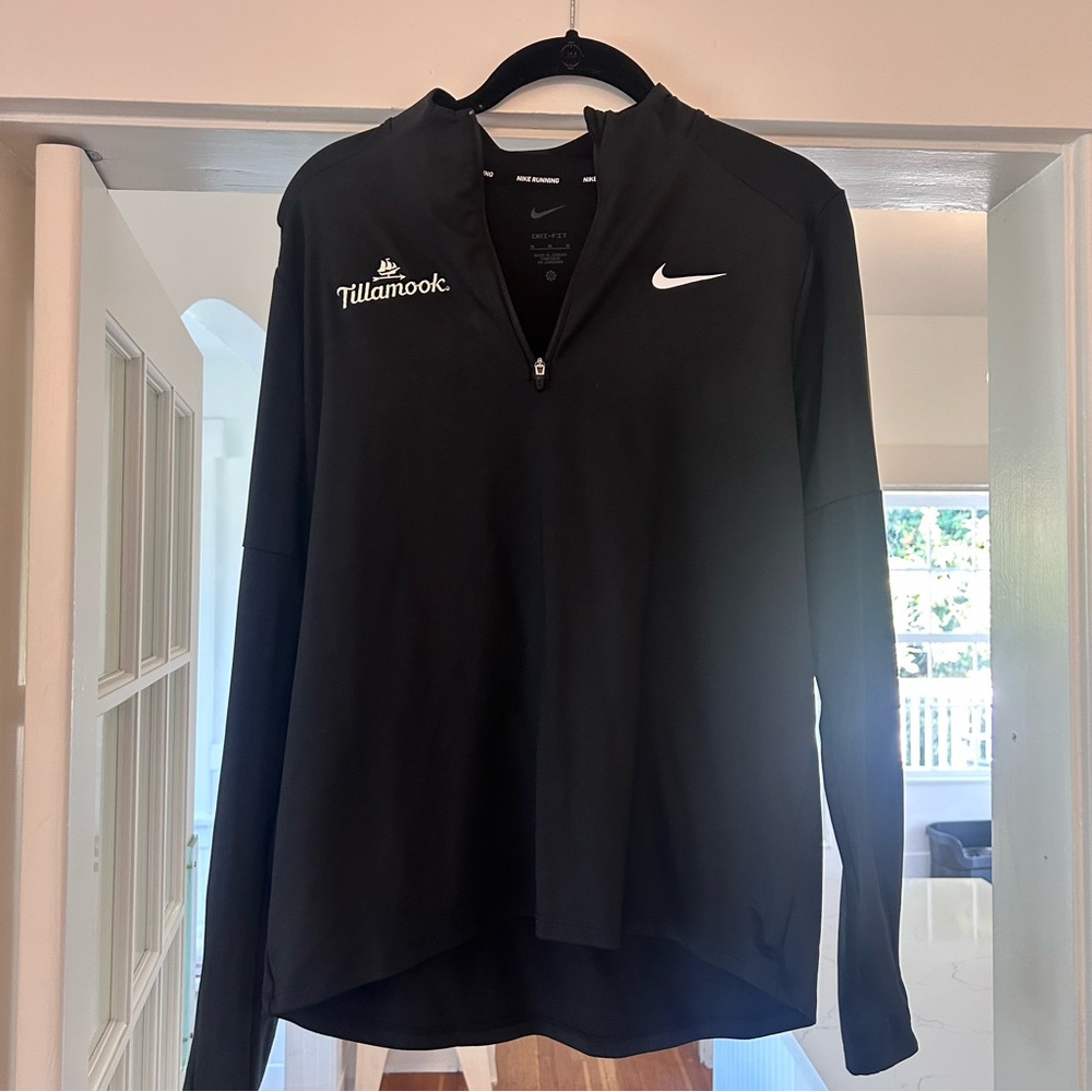 Nike Black Quarter-Zip Tillamook Branded Pullover